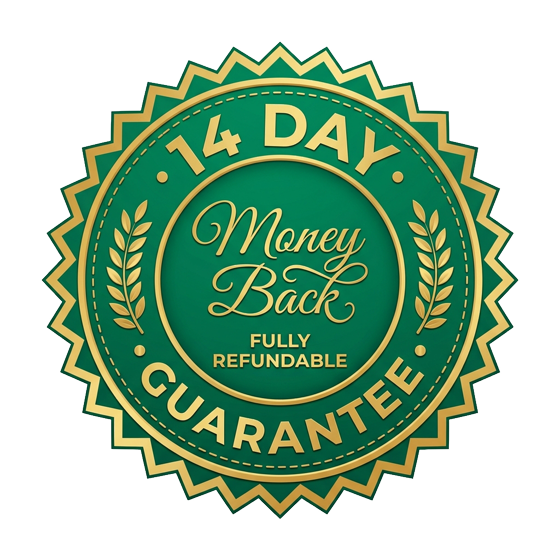14-day money-back guarantee